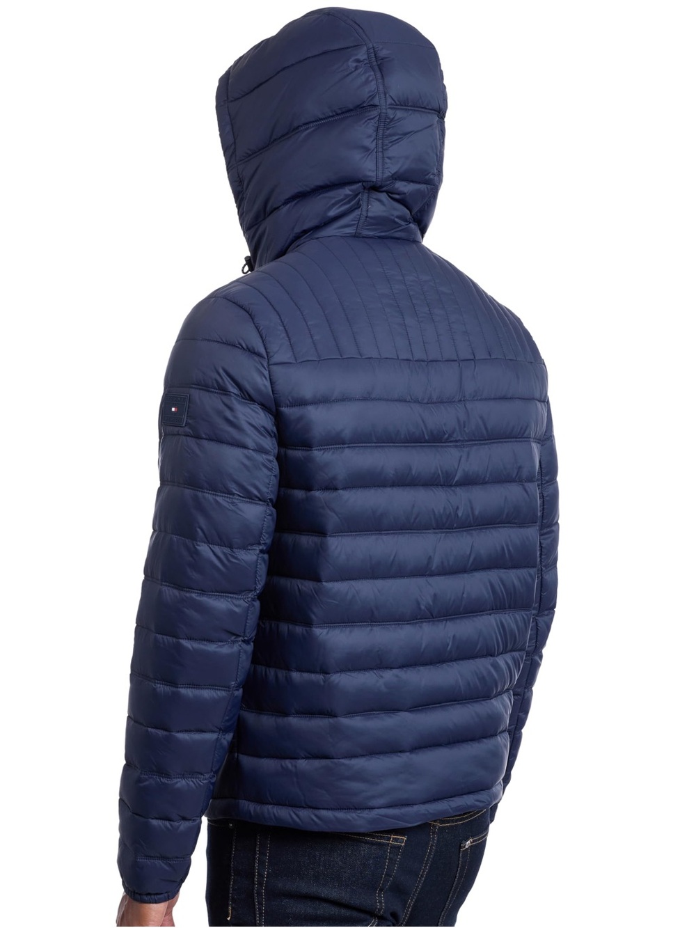 Tommy Hilfiger Men's Classic Hooded Puffer Jacket Size M NEW - Picture 3 of 9